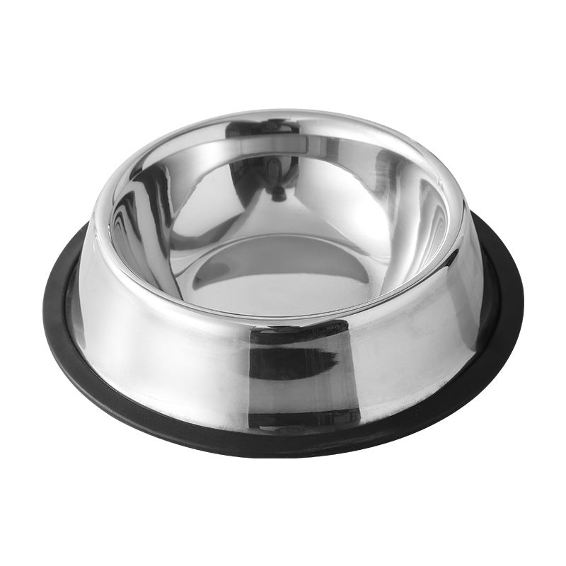 Stainless steel pet bowl