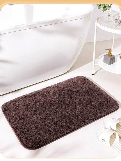 Bathroom fleece mat