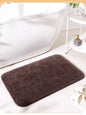 Bathroom fleece mat
