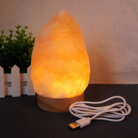 Himalayan salt lamp chargable