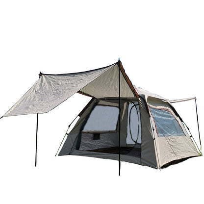 Camping tent square