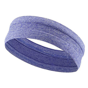 Non-slip silicone sports hairband
