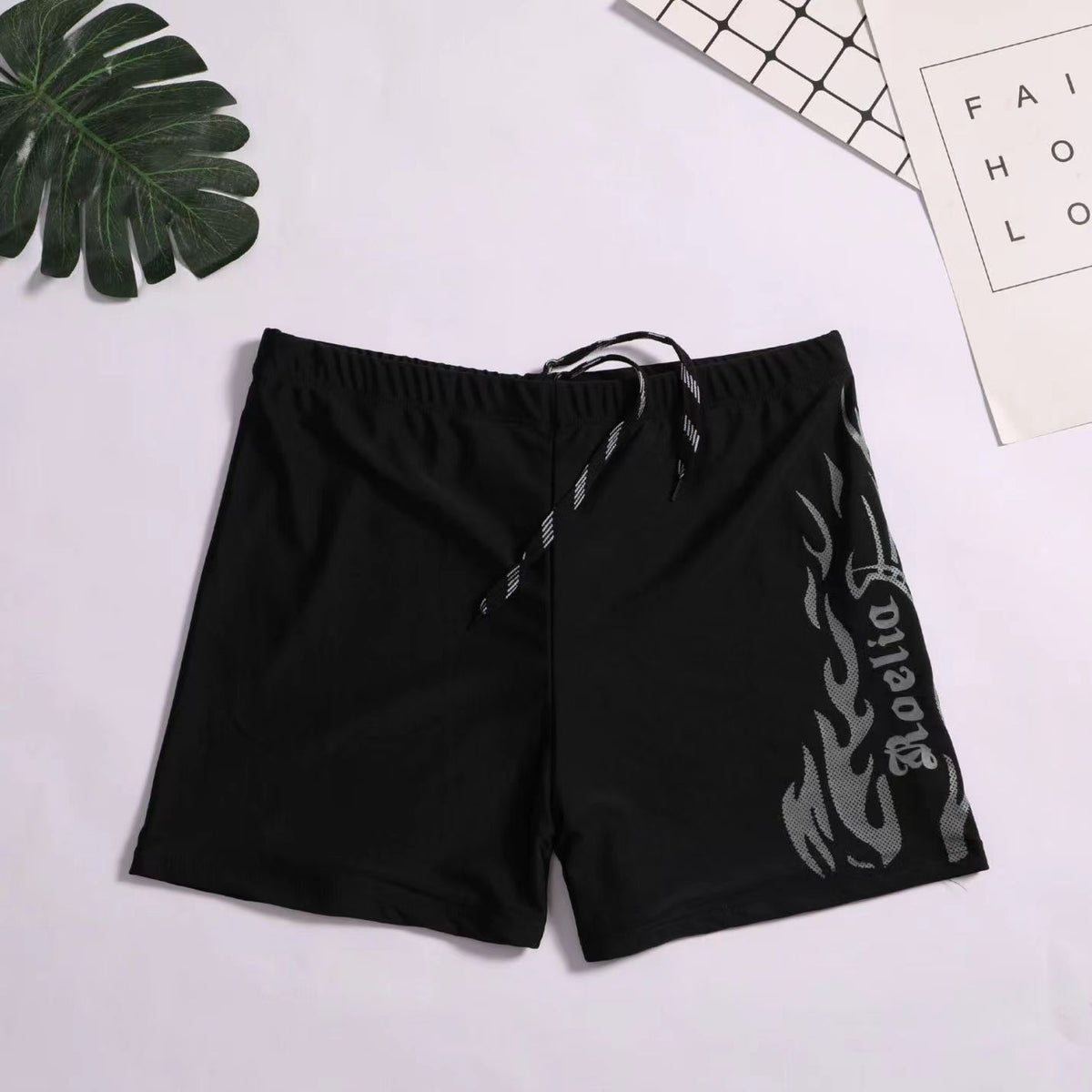 Men’s Quick-Dry Swim Trunks – Loose Fit Swimsuit