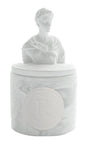 Plaster sculpture scented candle