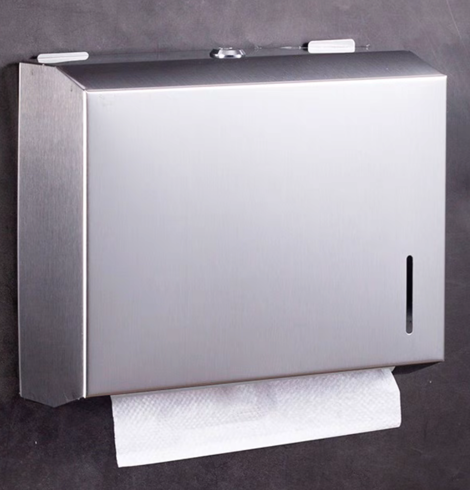 Commercial toilet paper towel dispenser