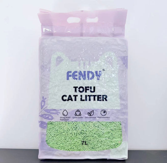 Tofu cat litter