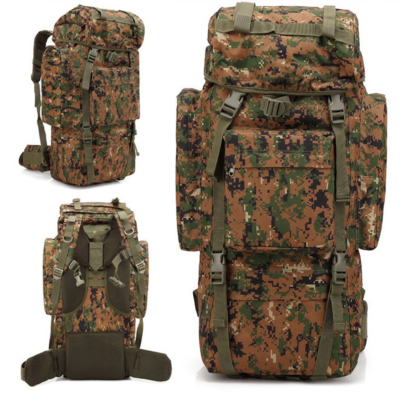 tactical large hiking camping backpack