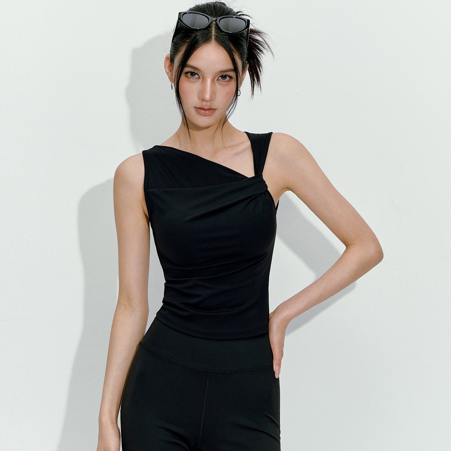 Built-in Bra Yoga Tank Top for Women
