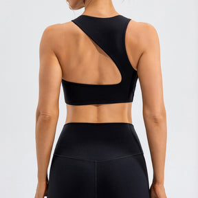 Women's high-support yoga sports bra