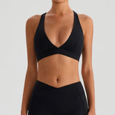 Deep V Women's deep v sports bra