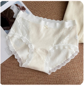 Twilight Camellia Women's antibacterial cotton lace underwear