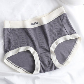 Women's bamboo charcoal seamless underwear