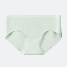 Modal women's seamless silk crotch underwear