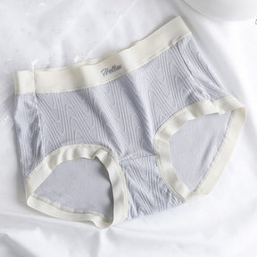Women's bamboo charcoal seamless underwear