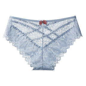 Sexy Women's mid-waist lace panties