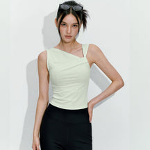 Built-in Bra Yoga Tank Top for Women