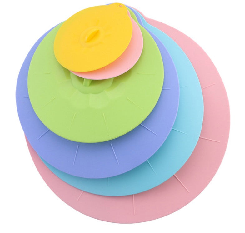 Silicone oval pot and cup cover