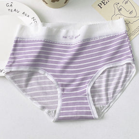 Women's high-waist tummy bamboo control underwear
