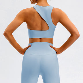 Women's high-support yoga sports bra