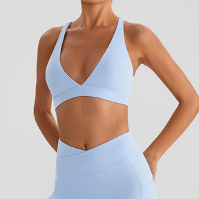 Deep V Women's deep v sports bra