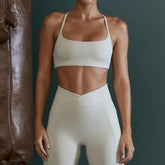Women's shockproof sports bra