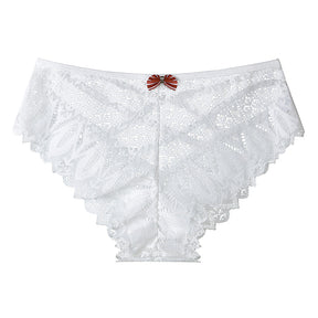 Sexy Women's mid-waist lace panties