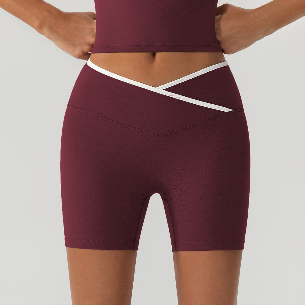 Women's High-Waist  Shorts Quick-Drying Sport Pants